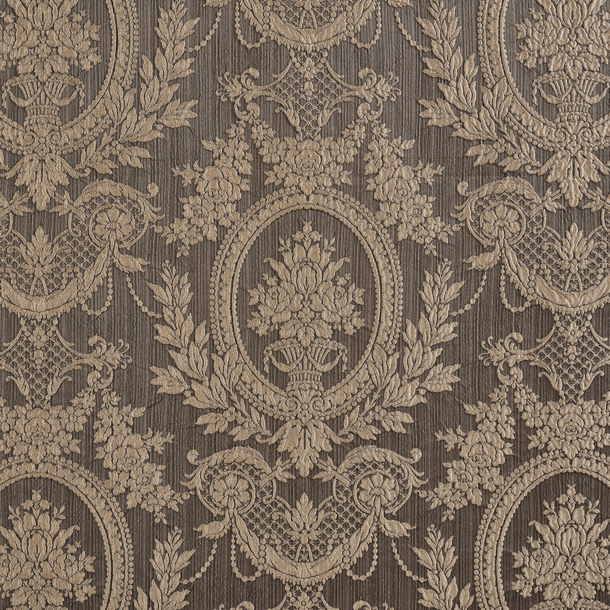 Neapolitan 4 Piece Comforter Set Mink | 100% Polyester by Five Queens Court