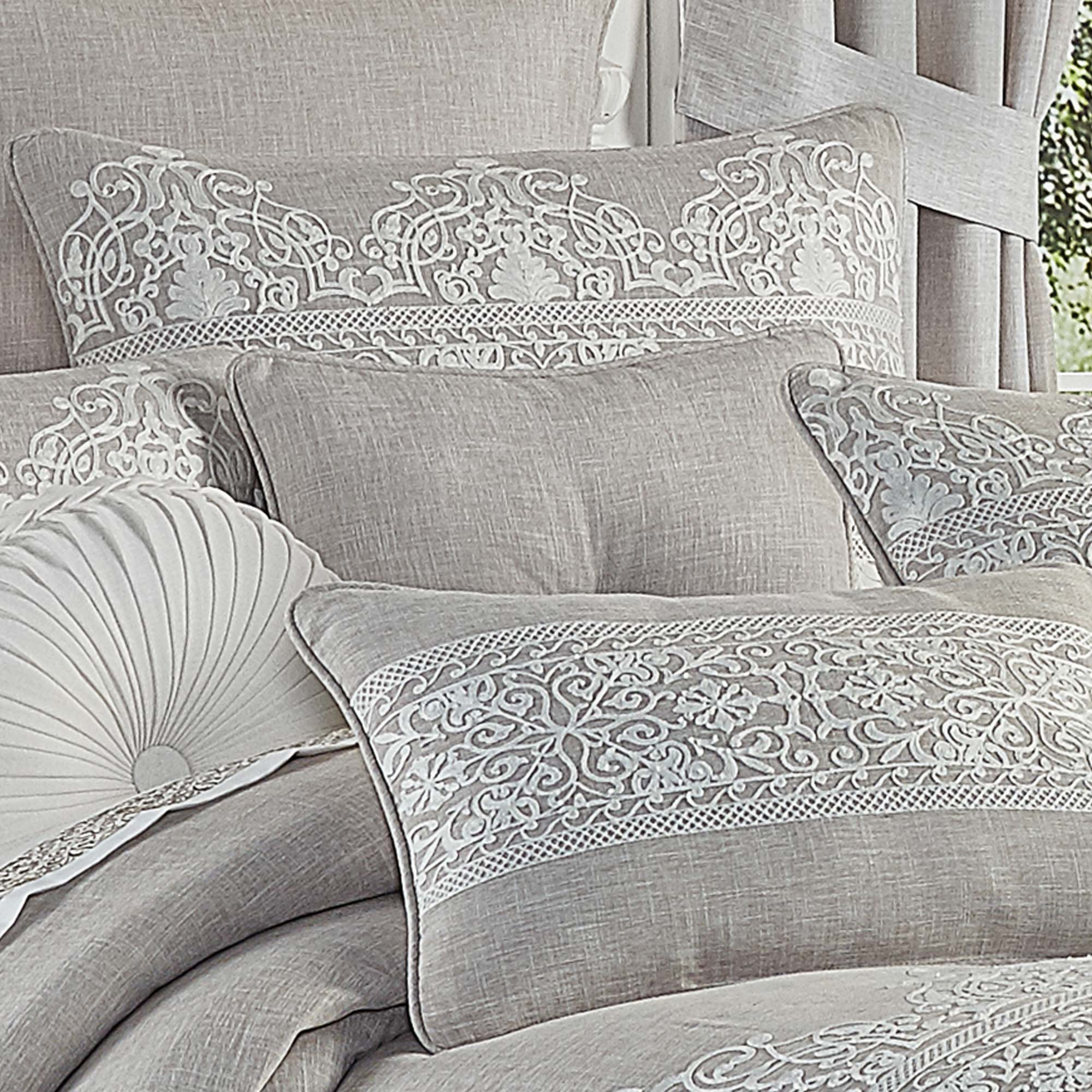 Aimee 18" Square Decorative Throw Pillow by J.Queen New York