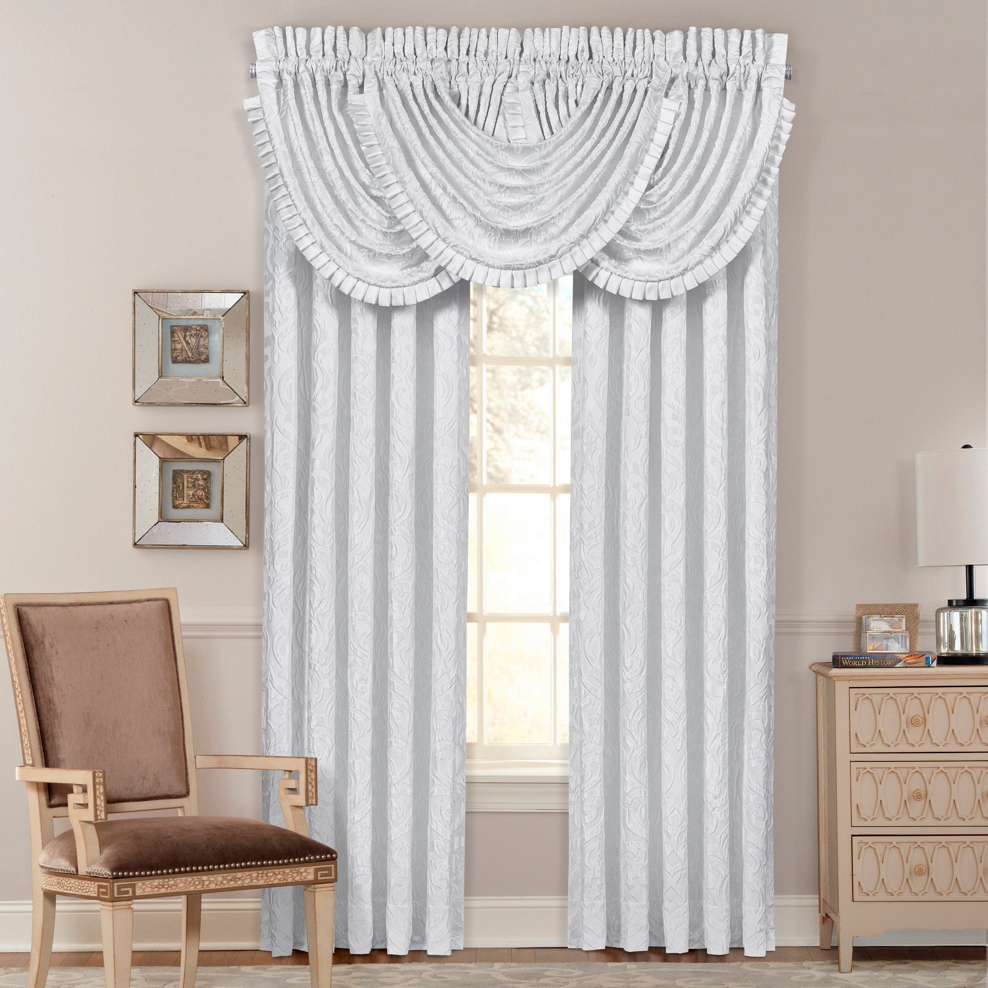 Astoria Waterfall Valance by J.Queen New York