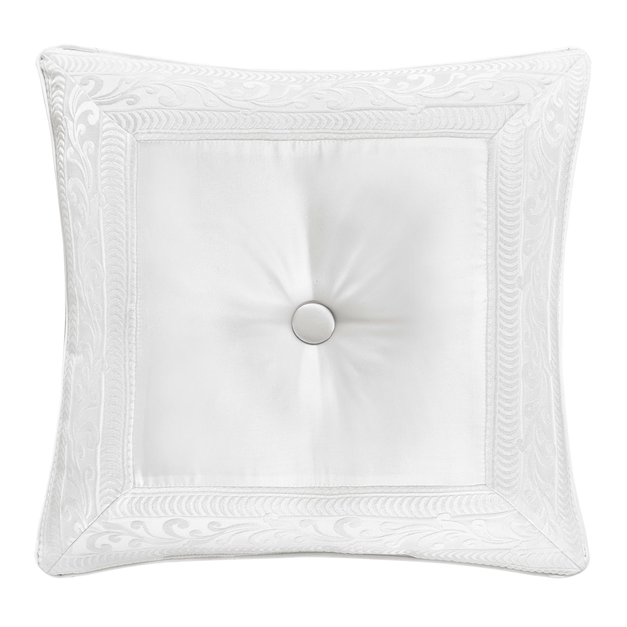 Bianco 20" Square Decorative Throw Pillow By J Queen New York
