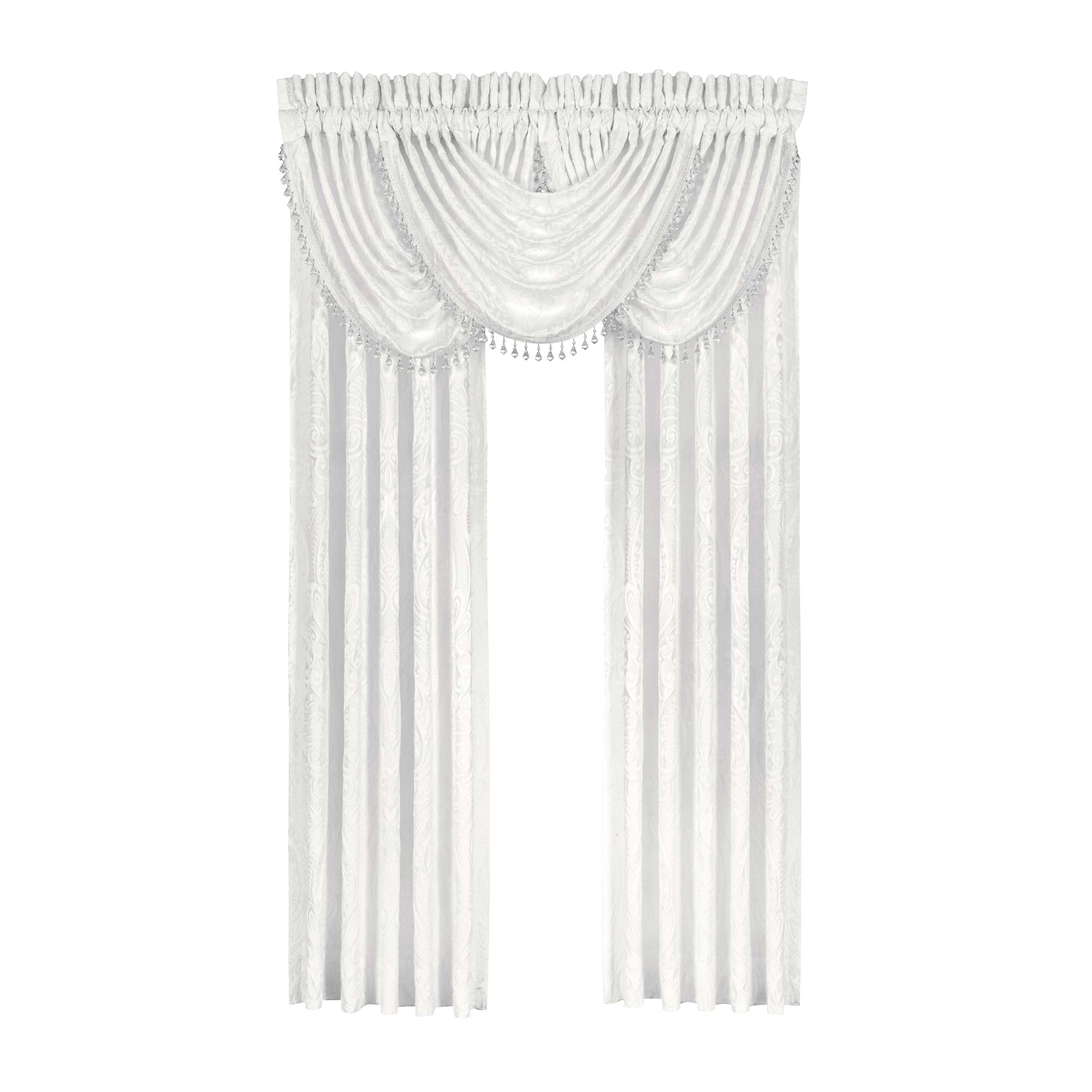 Bianco 95" Window Panel Pair in White by J.Queen New York