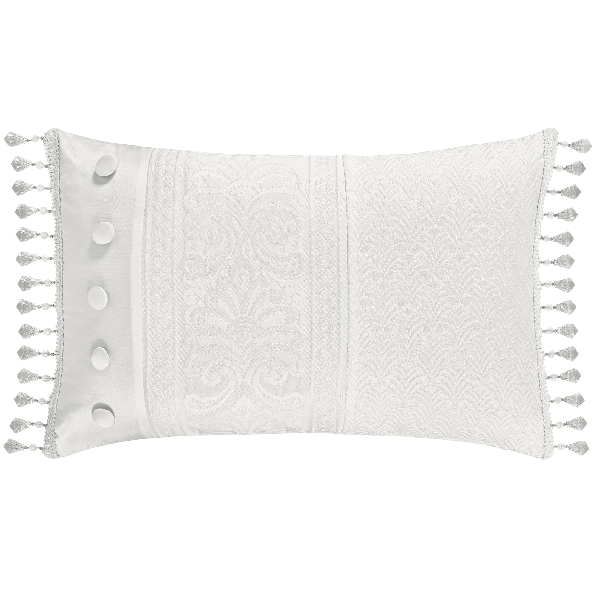 Bianco Boudoir Decorative Throw Pillow By J Queen New York