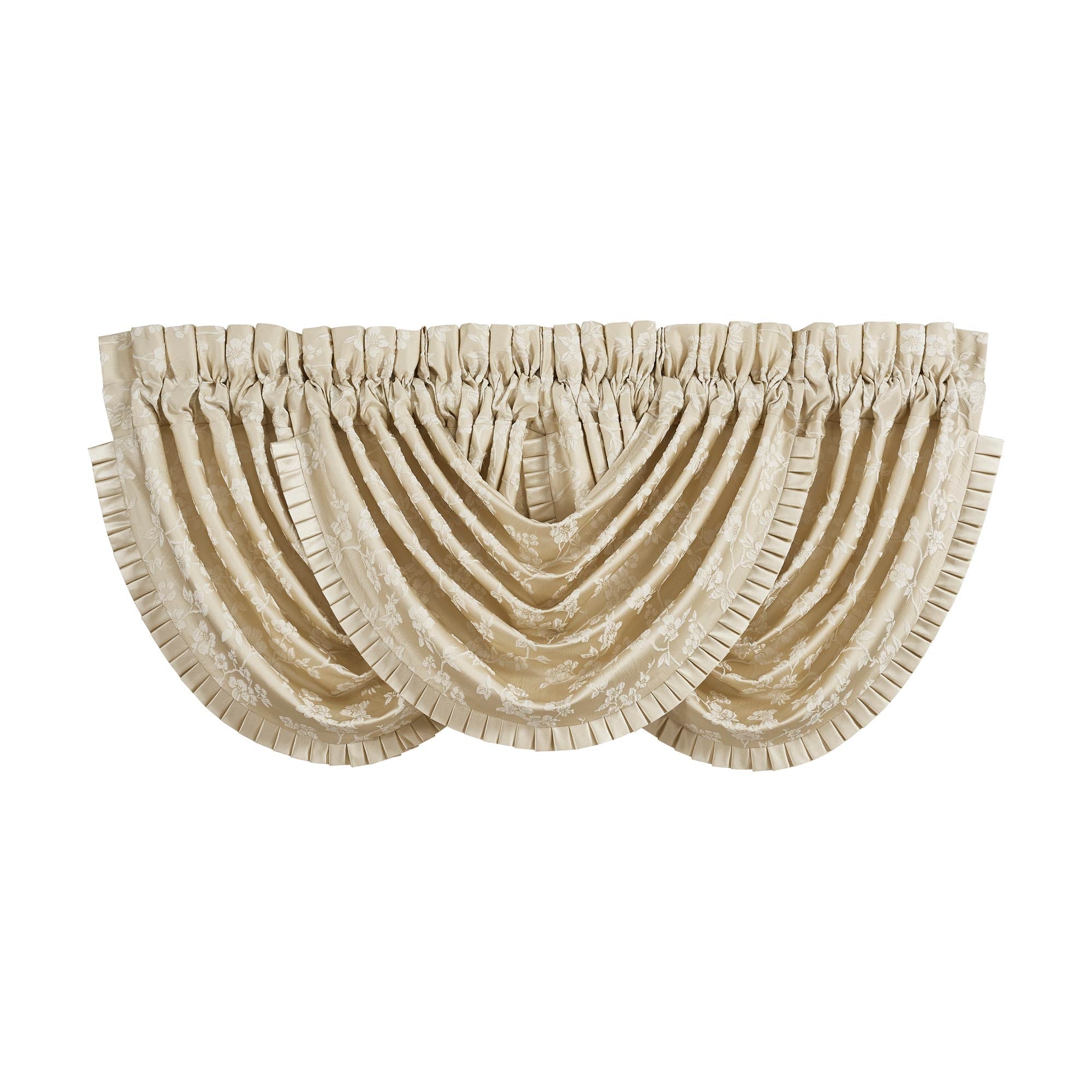 Blossom Window Waterfall Valance | 100% Polyester by J.Queen New York