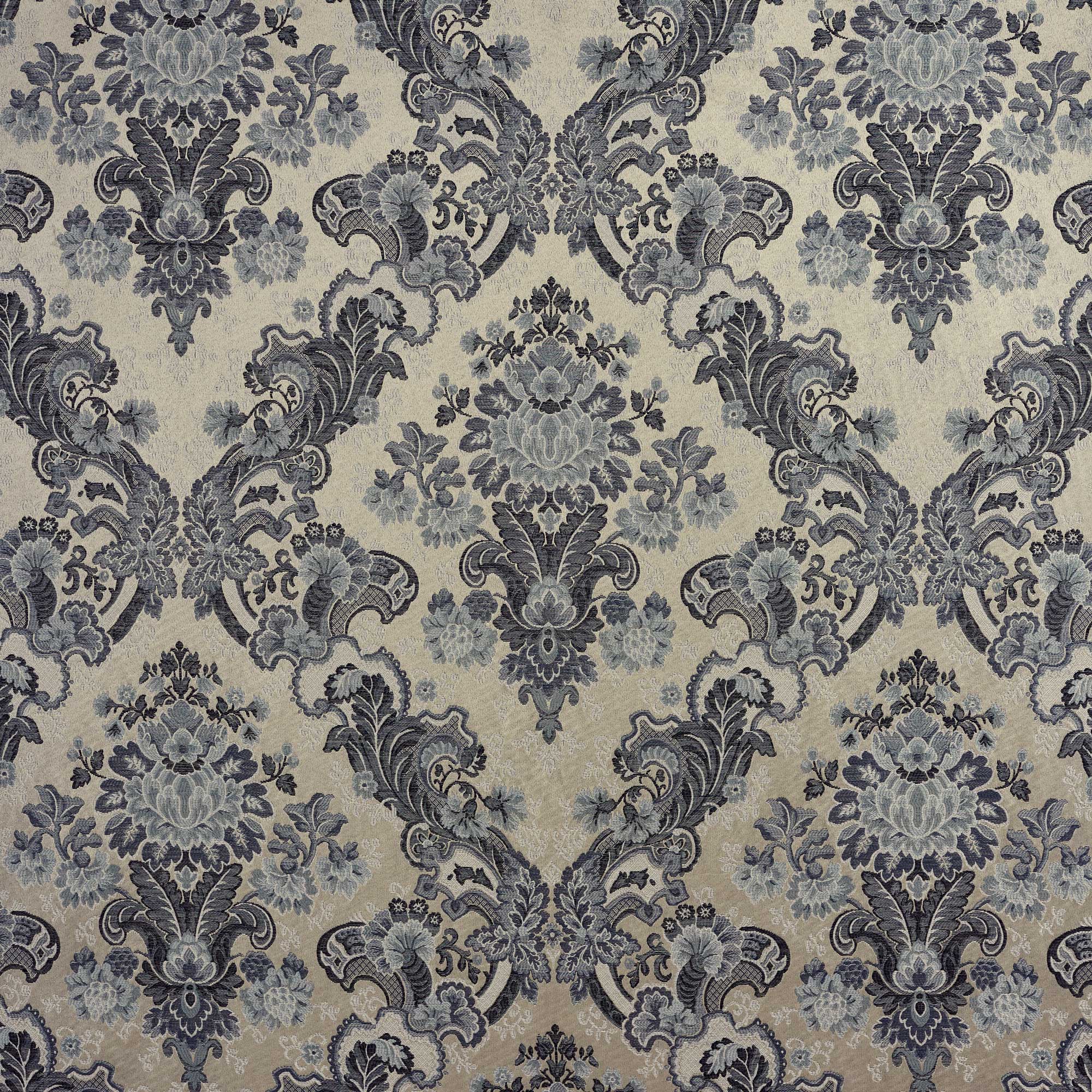 Glendale 84" Window Panel Pair in Indigo by J.Queen New York