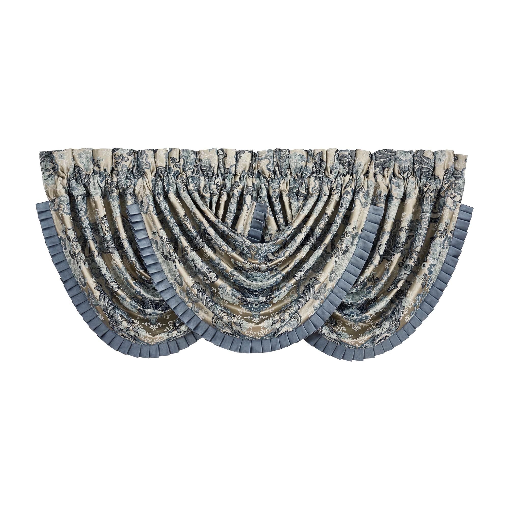 Glendale Window Waterfall Valance | 100% Polyester by J.Queen New York