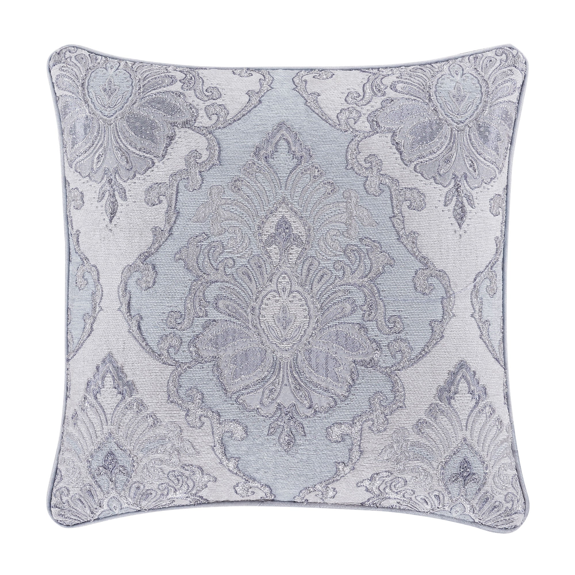 Iceland 20" Square Decorative Throw Pillow in Powder Blue by J.Queen New York