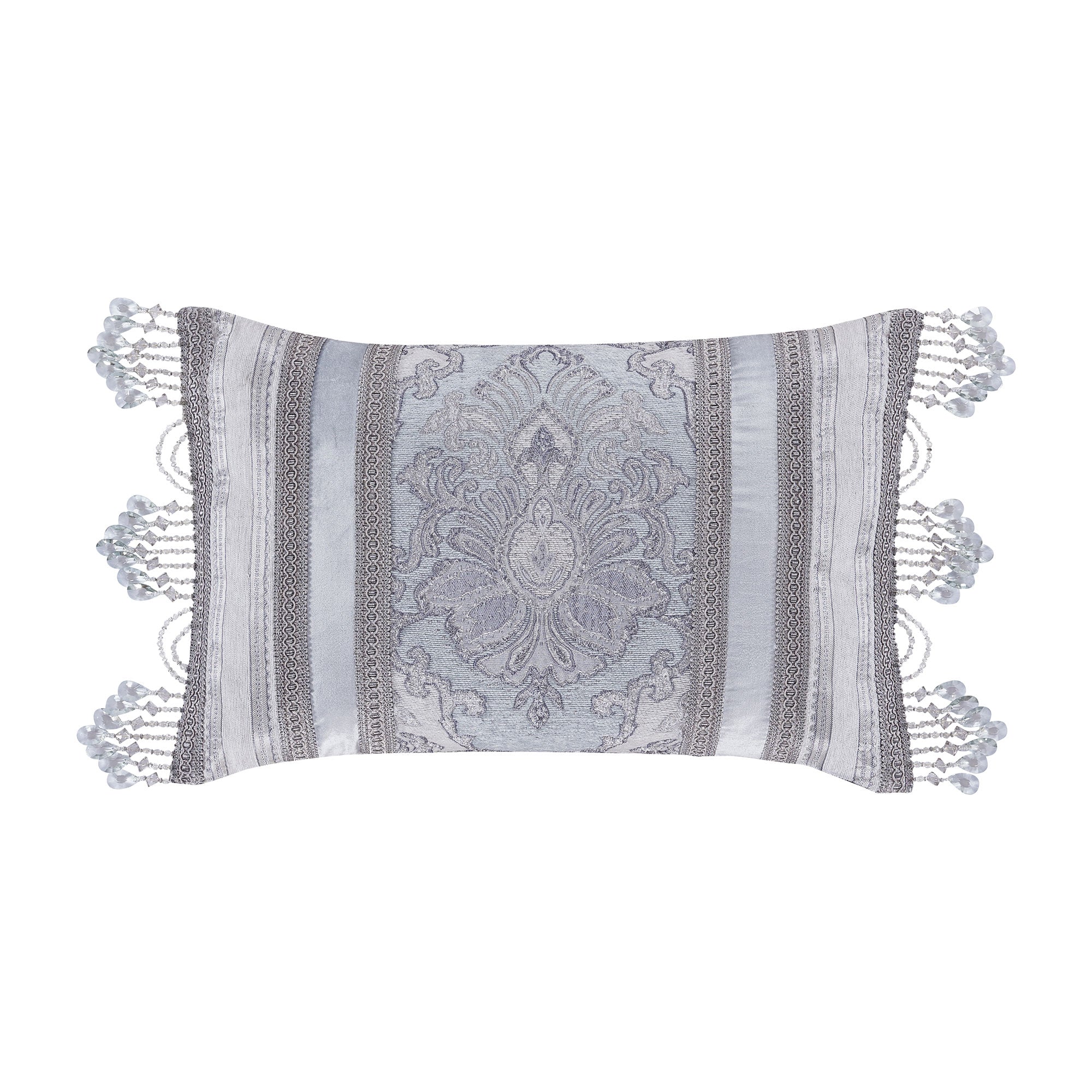 Iceland Boudoir Decorative Throw Pillow in Powder Blue by J.Queen New York