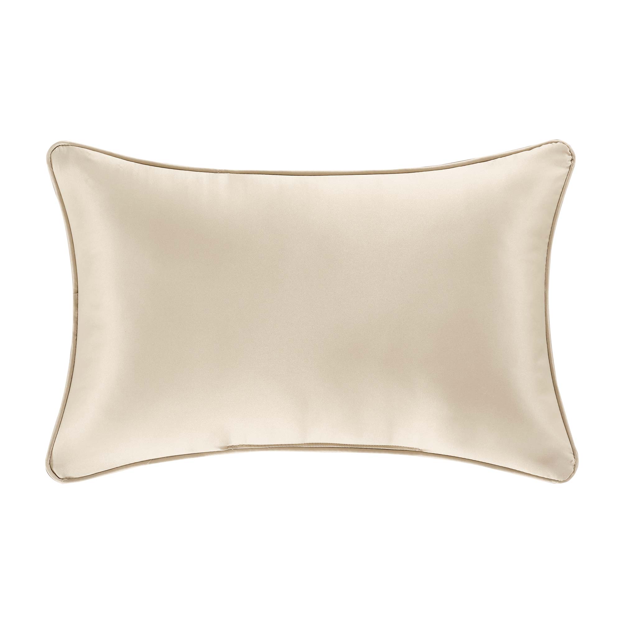 Jacqueline Boudoir Decorative Throw Pillow in Ivory | Satin by J.Queen New York