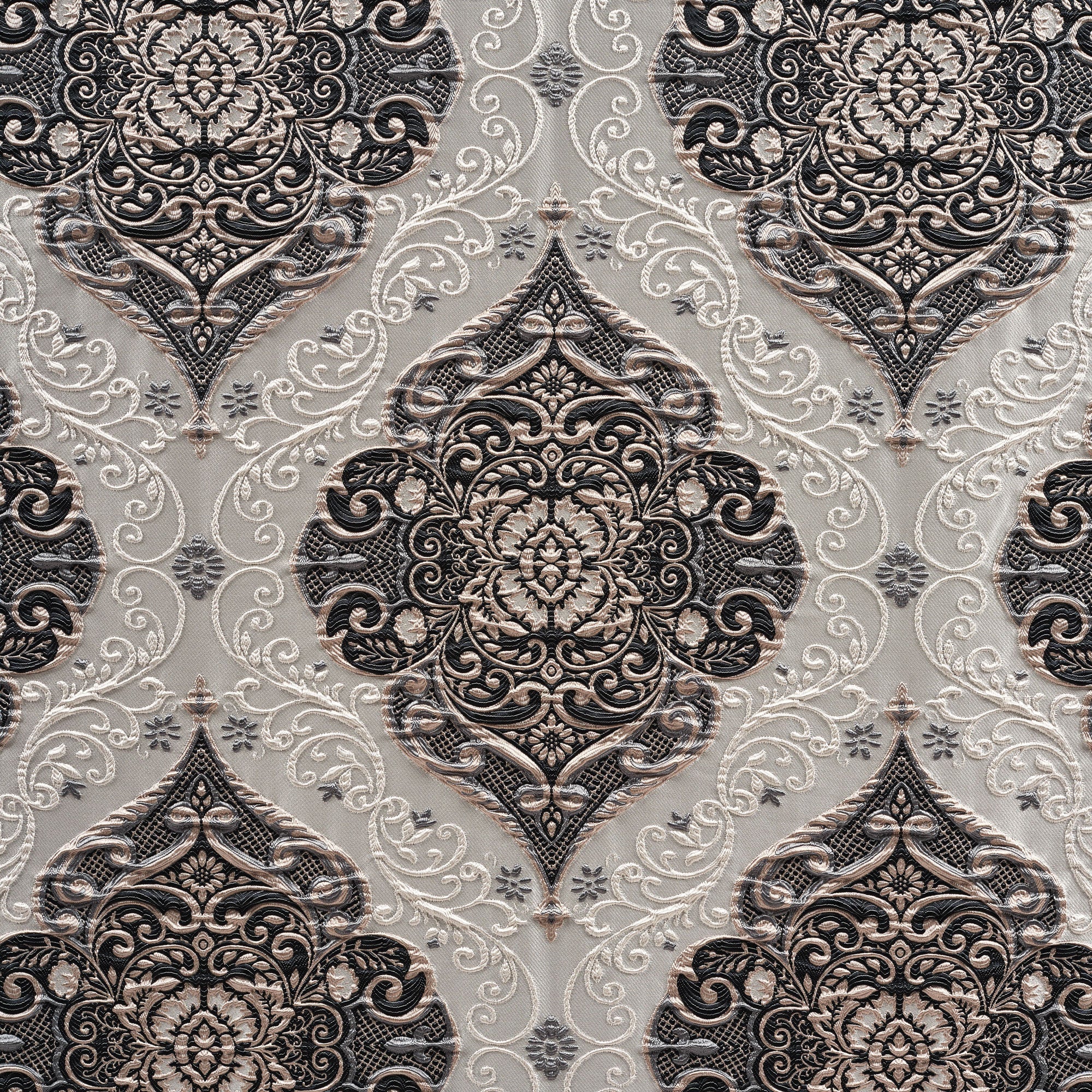 Vera 84" Window Panel Pair in Silver | Satin by J.Queen New York