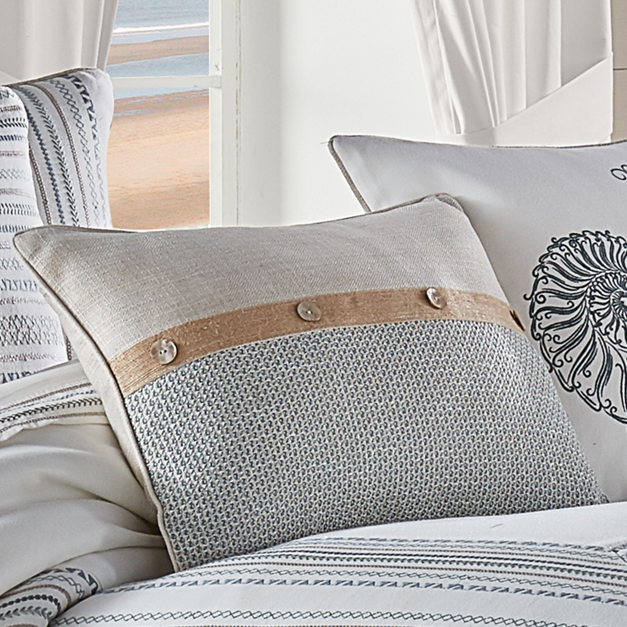 Waterbury Boudoir Decorative Throw Pillow by J.Queen New York